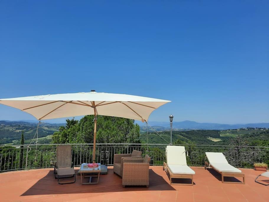 Villa Tutti I Colori Del Chianti Linari Esterno foto